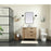 Elegant Kitchen/Bath Baldwin 36" Single Bathroom Vanity, Natural Oak