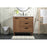 Elegant Baldwin 36" Single Bathroom Vanity, Walnut Brown
