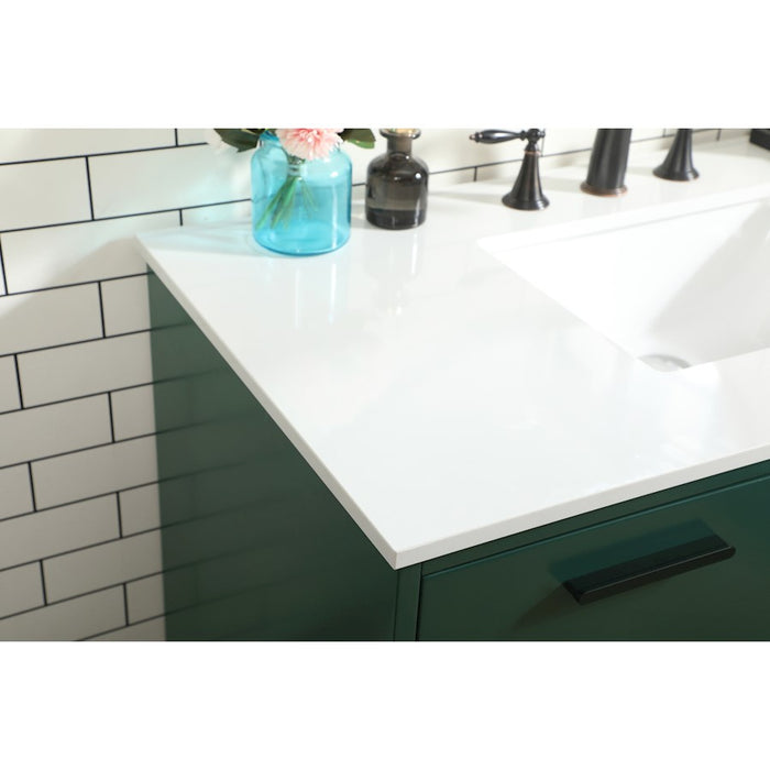 Elegant Kitchen/Bath Baldwin 42" Bathroom Vanity, Green