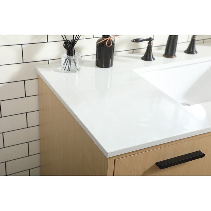 Elegant Kitchen/Bath Baldwin 42" Bathroom Vanity, Maple