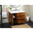 Elegant Kitchen/Bath Baldwin 42" Bathroom Vanity, Teak