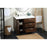 Elegant Kitchen/Bath Baldwin 42" Bathroom Vanity, Walnut