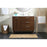 Elegant Baldwin 42" Bathroom Vanity, Walnut/Backsplash