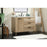Elegant Baldwin 42" Single Vanity, Natural Oak/Backsplash