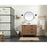 Elegant Baldwin 42" Single Bathroom Vanity, Walnut Brown