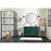 Elegant Baldwin 42" Single Vanity, Walnut Brown/Backsplash