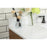 Elegant Baldwin 42" Single Vanity, Walnut Brown/Backsplash