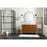 Elegant Baldwin 48" Bathroom Vanity, Maple/Backsplash