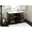 Elegant Kitchen/Bath Baldwin 48" Bathroom Vanity, Walnut