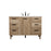 Elegant Kitchen/Bath Baldwin 48" Single Bathroom Vanity, Natural Oak - VF47048NT