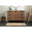 Elegant Baldwin 48" Single Vanity, Walnut Brown/Backsplash