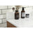 Elegant Baldwin 48" Single Vanity, Walnut Brown/Backsplash