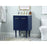 Elegant Kitchen/Bath Cyrus 24" Single Bathroom Vanity, Blue