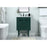 Elegant Kitchen/Bath Cyrus 24" Single Bathroom Vanity, Green