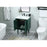 Elegant Kitchen/Bath Cyrus 24" Single Bathroom Vanity, Green