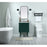 Elegant Kitchen/Bath Cyrus 24" Single Bathroom Vanity, Green