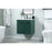 Elegant Kitchen/Bath Cyrus 24" Single Bathroom Vanity, Green