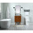 Elegant Cyrus 24" Single Bathroom Vanity, Green/Backsplash