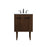 Elegant Kitchen/Bath Cyrus 24" Single Bathroom Vanity, Walnut - VF48024MWT