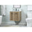 Elegant Kitchen/Bath Cyrus 24" Single Bathroom Vanity, Natural Oak