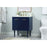 Elegant Kitchen/Bath Cyrus 30" Single Bathroom Vanity, Blue
