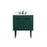 Elegant Cyrus 30" Single Bathroom Vanity, Green/Backsplash - VF48030MGN-BS