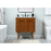 Elegant Kitchen/Bath Cyrus 30" Single Bathroom Vanity, Teak