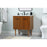 Elegant Kitchen/Bath Cyrus 30" Single Bathroom Vanity, Teak