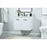 Elegant Cyrus 30" Single Bathroom Vanity, White/Backsplash
