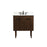 Elegant Cyrus 30" Single Bathroom Vanity, Walnut/Backsplash - VF48030MWT-BS