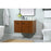 Elegant Kitchen/Bath Cyrus 36" Single Bathroom Vanity, Teak