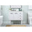 Elegant Cyrus 36" Single Bathroom Vanity, White/Backsplash
