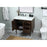 Elegant Kitchen/Bath Cyrus 36" Single Bathroom Vanity, Walnut