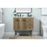 Elegant Kitchen/Bath Cyrus 36" Single Bathroom Vanity, Natural Oak