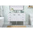 Elegant Kitchen/Bath Cyrus 48" Single Bathroom Vanity, White