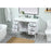 Elegant Kitchen/Bath Cyrus 48" Single Bathroom Vanity, White