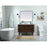 Elegant Kitchen/Bath Cyrus 48" Single Bathroom Vanity, Walnut