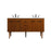 Elegant Kitchen/Bath Cyrus 60" Single Bathroom Vanity, Teak - VF48060DMTK
