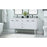 Elegant Kitchen/Bath Cyrus 60" Single Bathroom Vanity, White