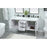 Elegant Kitchen/Bath Cyrus 60" Single Bathroom Vanity, White