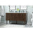 Elegant Kitchen/Bath Cyrus 60" Single Bathroom Vanity, Walnut