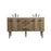 Elegant Kitchen/Bath Cyrus 60" Single Bathroom Vanity, Natural Oak - VF48060DNT