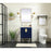 Elegant Kitchen/Bath Cyrus 60" Single Bathroom Vanity, Natural Oak