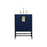 Elegant Kitchen/Bath Eugene 24" Single Bathroom Vanity, Blue - VF48824MBL