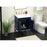 Elegant Kitchen/Bath Eugene 24" Single Bathroom Vanity, Blue
