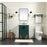 Elegant Kitchen/Bath Eugene 24" Single Bathroom Vanity, Blue