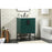 Elegant Kitchen/Bath Eugene 24" Single Bathroom Vanity, Green
