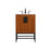 Elegant Kitchen/Bath Eugene 24" Single Bathroom Vanity, Teak - VF48824MTK