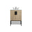 Elegant Kitchen/Bath Eugene 24" Single Bathroom Vanity, Mango Wood - VF48824MW