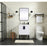 Elegant Kitchen/Bath Eugene 24" Single Bathroom Vanity, Mango Wood